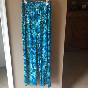 PINK Swim Cover up Palazzo Pants NWOT